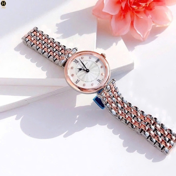 Đồng Hồ Nữ Frederique Constant Quartz Art Deco Diamond FC-200MPWD2AR2B ( FC200MPWD2AR2B  )