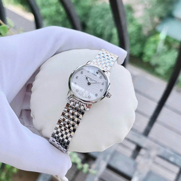 Frederique Constant Quartz Slimline Diamond FC-200WHDS6B