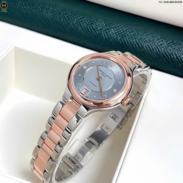 Đồng Hồ Nữ Frederique Constant Automatic Geneve Delight Diamond FC-306LBRD3ER2B (FC306LBRD3ER2B)