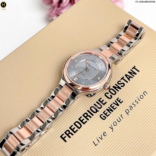 Đồng Hồ Nữ Frederique Constant Automatic Geneve Delight Diamond FC-306LBRD3ER2B (FC306LBRD3ER2B)