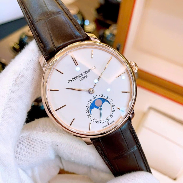 Frederique Constant Automatic Slimline Moonphase FC-705V4S4