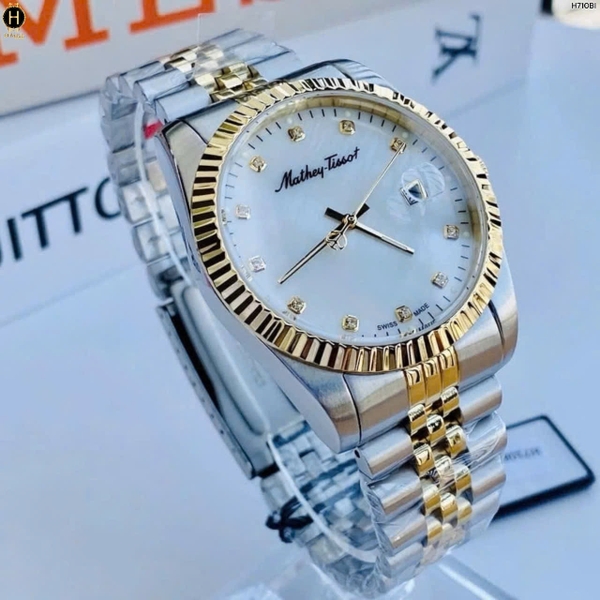 Đồng Hồ Nam Mathey Tissot Quartz Mathy II H710BI