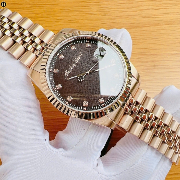  Đồng Hồ Nam Mathey Tissot Quartz Mathy III H710PRM