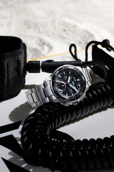 Citizen Quartz Eco-Drive Promaster Marine Wave Tracker JV3001-53E