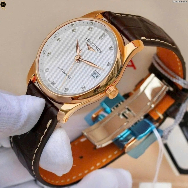 Đồng Hồ Nam Longines Automatic Master Collection Diamond 18K L2.518.8.77.3 ( L25188773 )