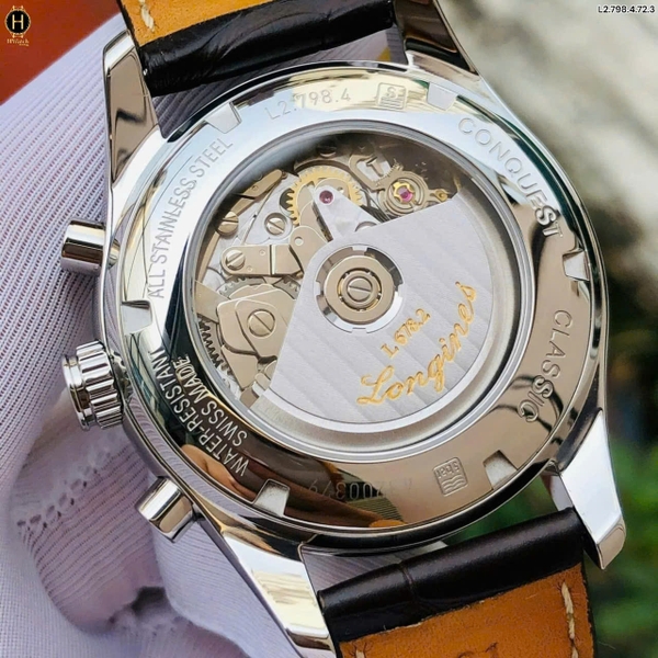 Đồng Hồ Nam Longines Automatic Chronograph Conquest Moonphase L2.798.4.72.3 ( L27984723 )