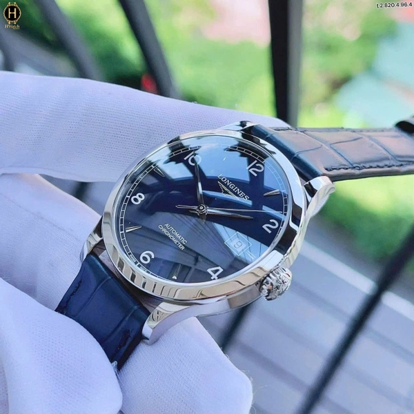  Đồng Hồ Nam Longines Automatic Chronometer Record Collection L2.820.4.96.4 (L28204964 )