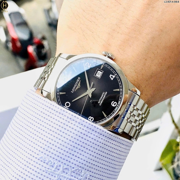  Đồng Hồ Nam Longines Automatic Chronometer Record Collection L2.821.4.56.6 ( L28214566 )