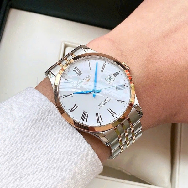 Longines Automatic Chronometer Record L2.821.5.11.7 ( L28215117 )