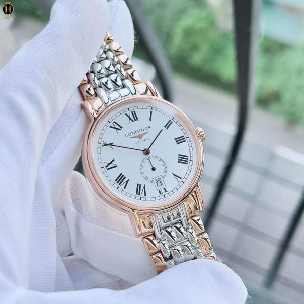  Đồng Hồ Nam Longines Automatic Presence Small Seconds L4.805.1.11.7 (L48051117) 