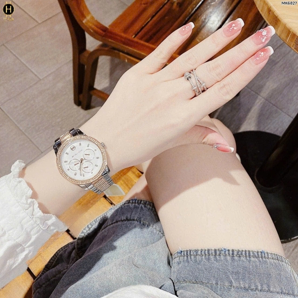 Đồng Hồ Nữ Michael Kors Quartz Chronograph Tibby MK6827 