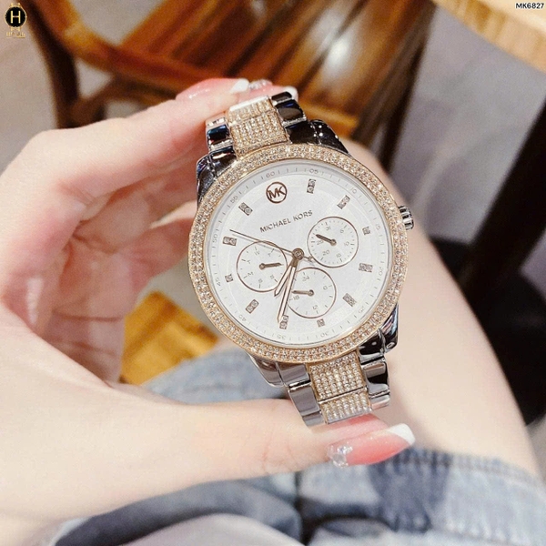 Đồng Hồ Nữ Michael Kors Quartz Chronograph Tibby MK6827 