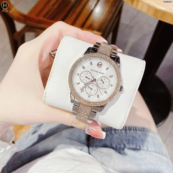 Đồng Hồ Nữ Michael Kors Quartz Chronograph Tibby MK6827 