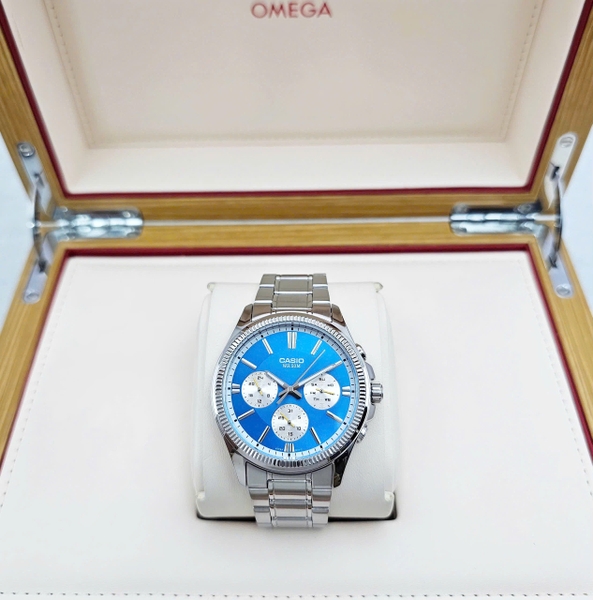 Casio Quartz MTP-1375D-2A2VDF Enticer Analog 