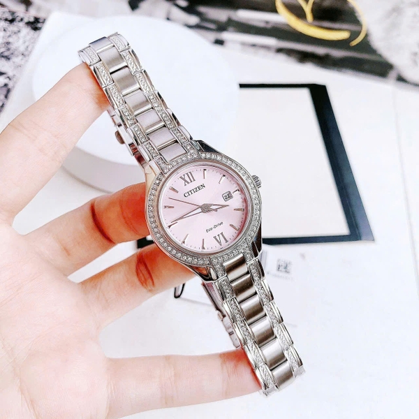  Citizen Quartz Eco-Drive Silhouette Crystal FE1230-51X