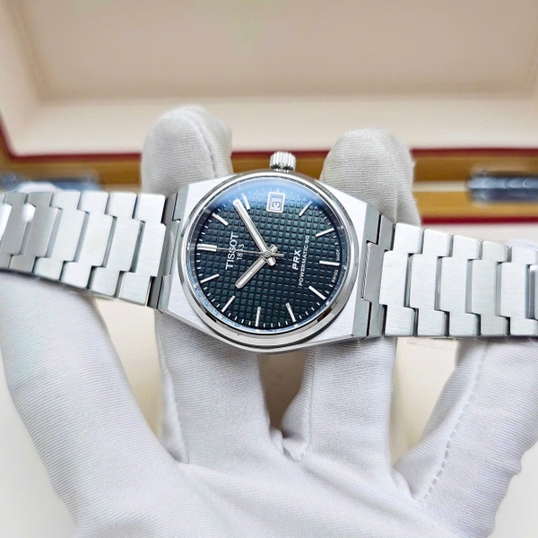 Unisex Tissot Automatic PRX Powermatic 80 Green 35mm T137.207.11.091.00 ( T1372071109100 )