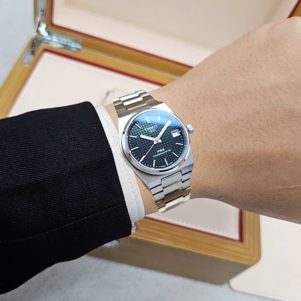 Unisex Tissot Automatic PRX Powermatic 80 Green 35mm T137.207.11.091.00 ( T1372071109100 )