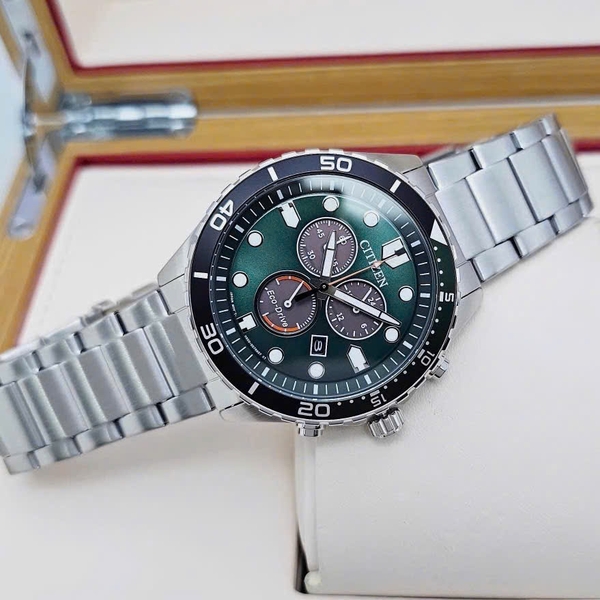 Citizen Quartz Eco-Drive Chronograph AT2561-81X