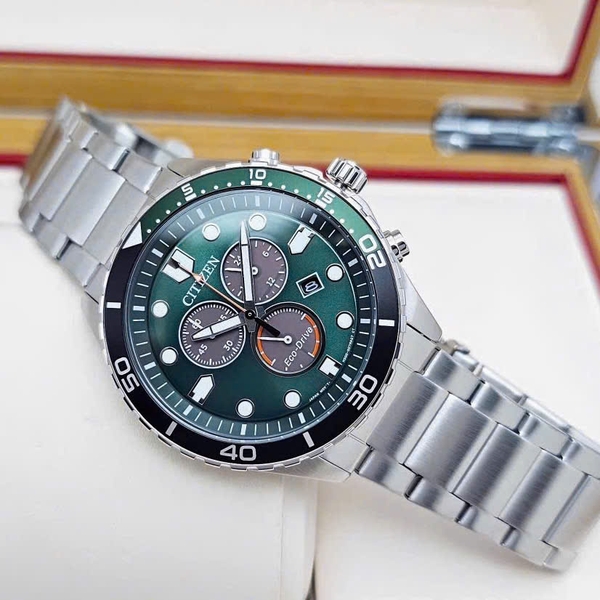 Citizen Quartz Eco-Drive Chronograph AT2561-81X