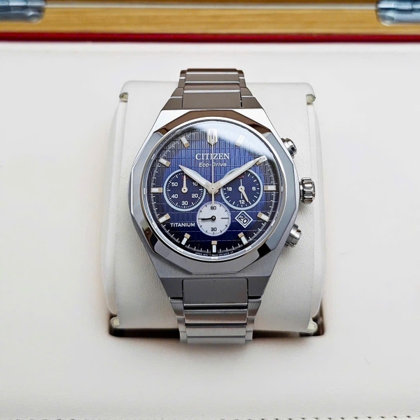 Citizen Quartz Eco-Drive Sport Chronograph Super Titanium CA4691-59L