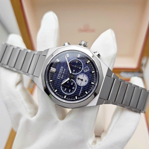 Citizen Quartz Eco-Drive Sport Chronograph Super Titanium CA4691-59L