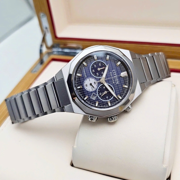 Citizen Quartz Eco-Drive Sport Chronograph Super Titanium CA4691-59L