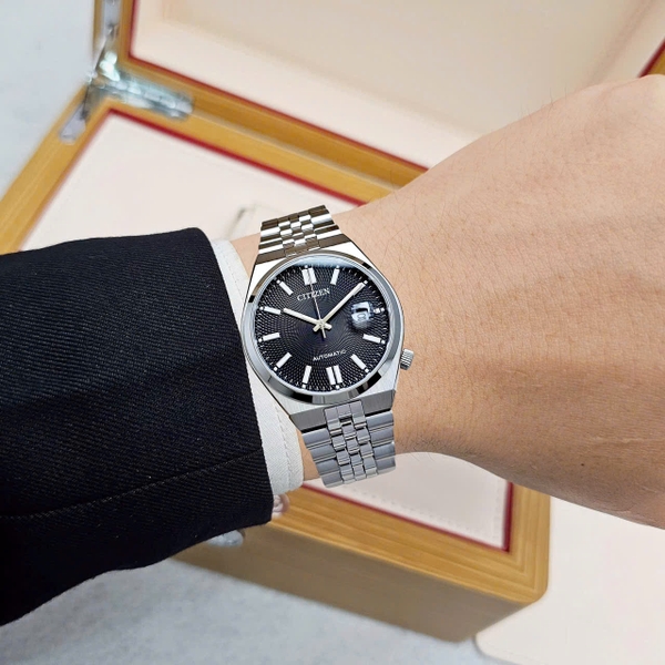 Citizen Automatic Tsuyosa 60 Black NK0020-55E