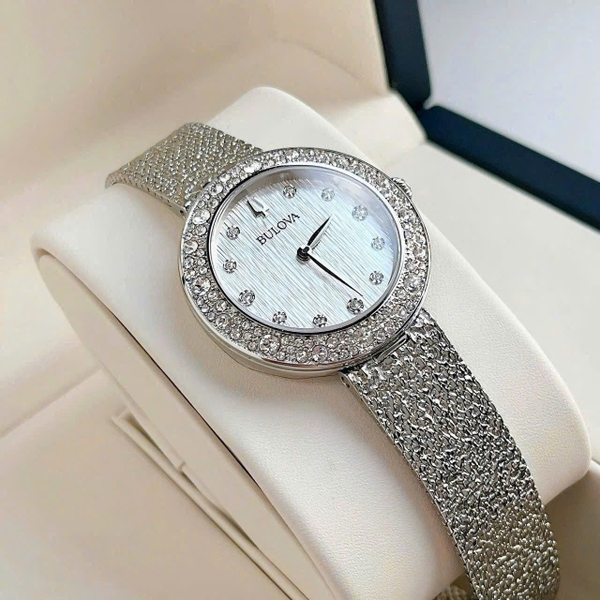 Bulova Quartz Phantom Crystal  96L329