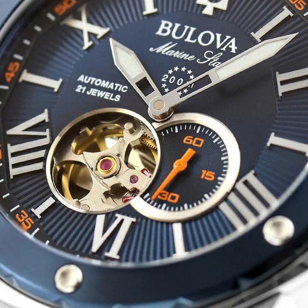  Bulova Automatic Marine Star 98A302