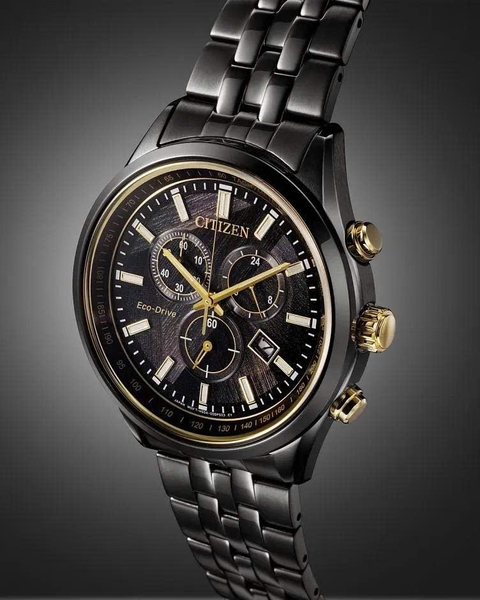  Citizen Quartz Eco-Drive Light in Black Limited AT2576-68E