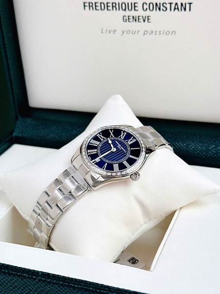  Frederique Constant Quartz Ladies Diamond FC-220MN3BD6B ( FC220MN3BD6B )