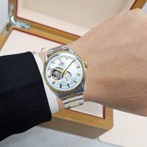 Orient Automatic Semi Skeleton Small Second Demi Gold RA-AR0001S RA-AR0001S00C RA-AR0001S10B RA-AR0001S30B