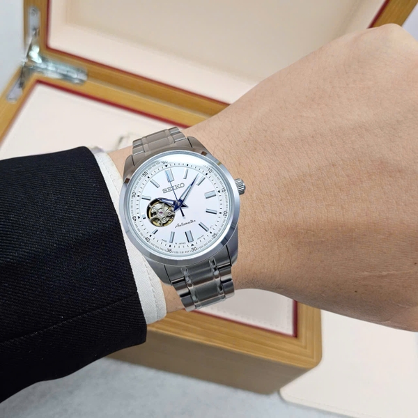  Seiko Automatic Selection Open Heart SCVE049