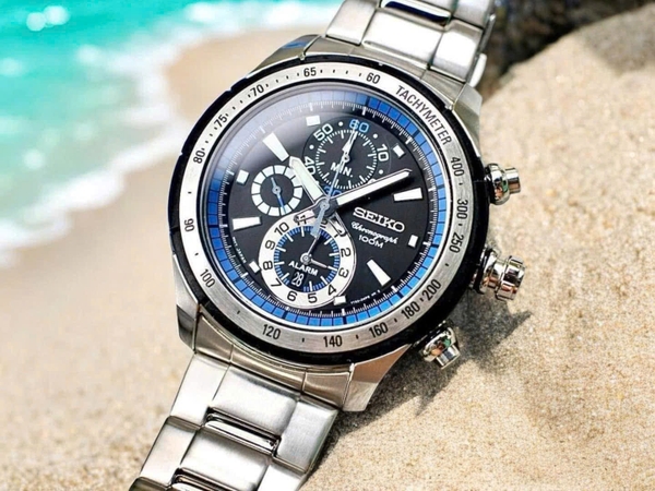  Seiko Quartz Chronograph SNAC85P1
