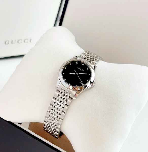 Gucci Quartz G Timeless Diamond YA126505