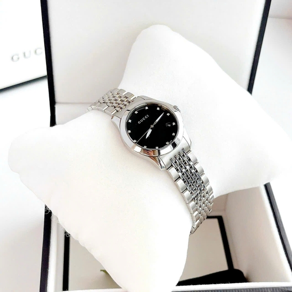 Gucci Quartz G Timeless Diamond YA126505