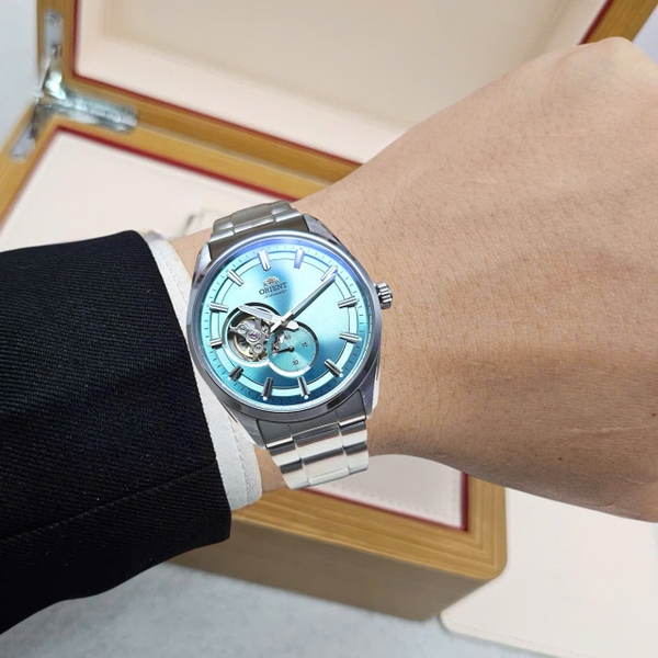 Orient Automatic Contemporary Semi Skeleton Tiffany RA-AR0009L10B ( RA-AR0009L30B ) 