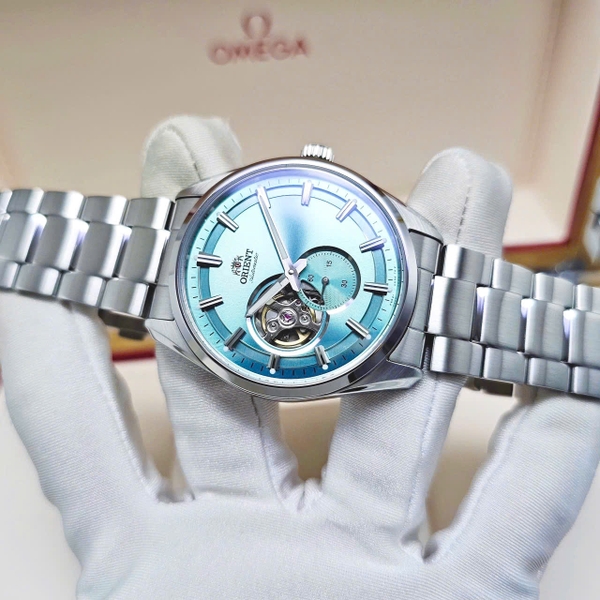 Orient Automatic Contemporary Semi Skeleton Tiffany RA-AR0009L10B ( RA-AR0009L30B ) 