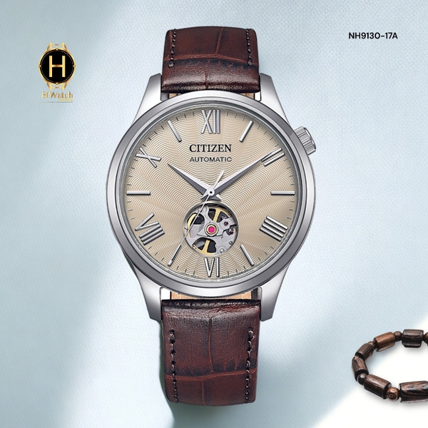 Bộ sưu tập Citizen NH9130-17A Automatic Mechanical Open Heart