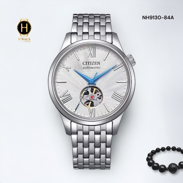 Bộ sưu tập Citizen Automatic  NH9130-84A Mechanical Open Heart