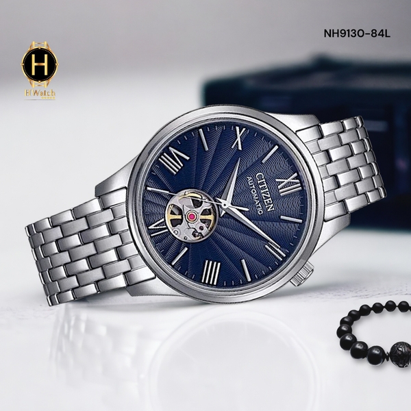 Bộ sưu tập Citizen Automatic NH9130-84L Mechanical Open Heart