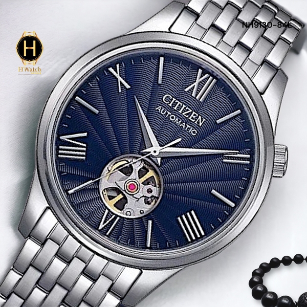 Bộ sưu tập Citizen Automatic NH9130-84L Mechanical Open Heart