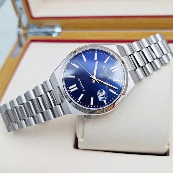  Citizen Automatic Tsuyosa Mechanical Blue NJ0150-81L 