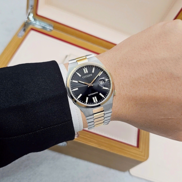  Citizen Automatic Tsuyosa Mechanical Demi Rose Black NJ0154-80H ( NJ0154 )