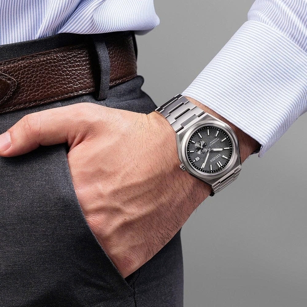  Citizen Automatic Zenshin Mechanical Super Titanium NJ0180-80H