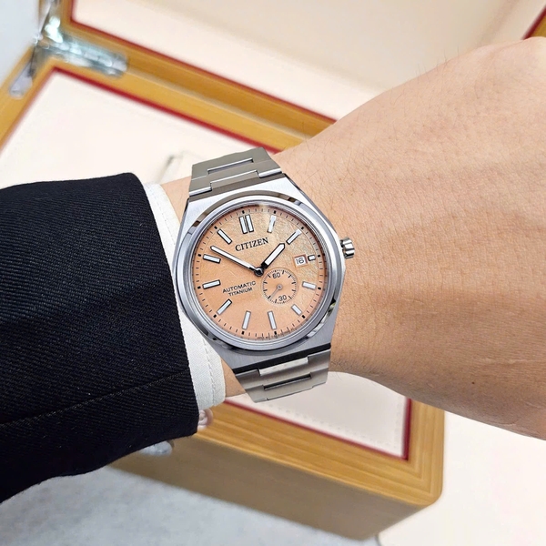  Citizen Automatic Zenshin Mechanical Super Titanium NJ0180-80Z