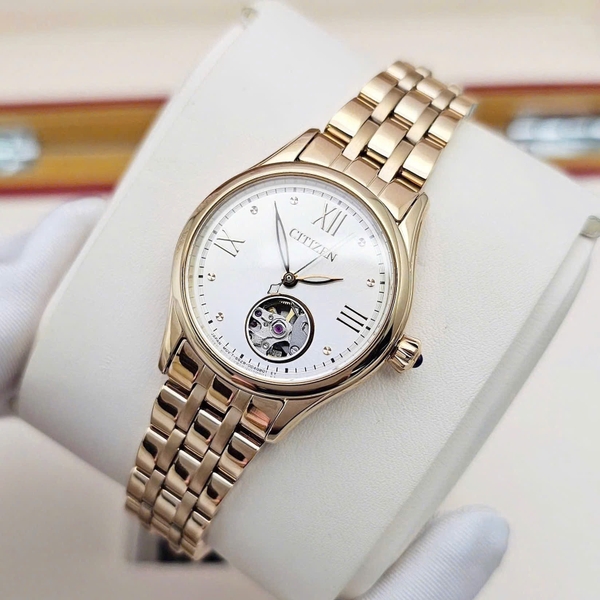 Citizen Automatic 28.5mm Open Heart PR1043-80P
