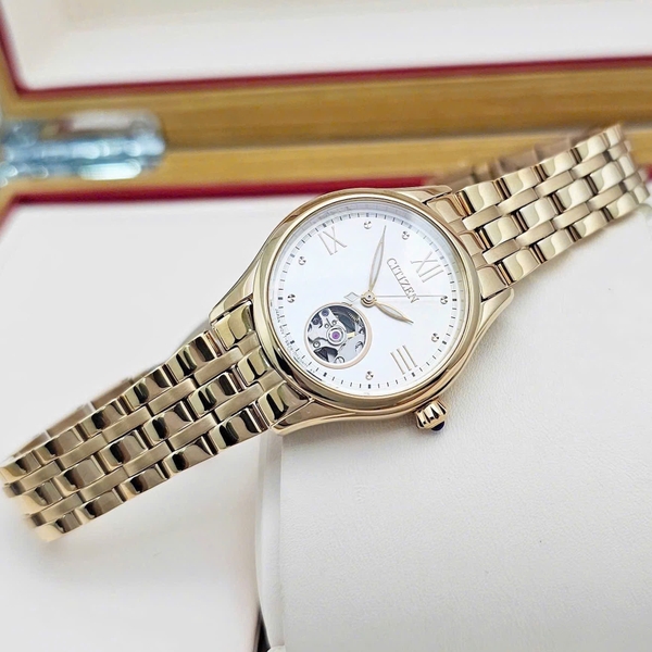 Citizen Automatic 28.5mm Open Heart PR1043-80P