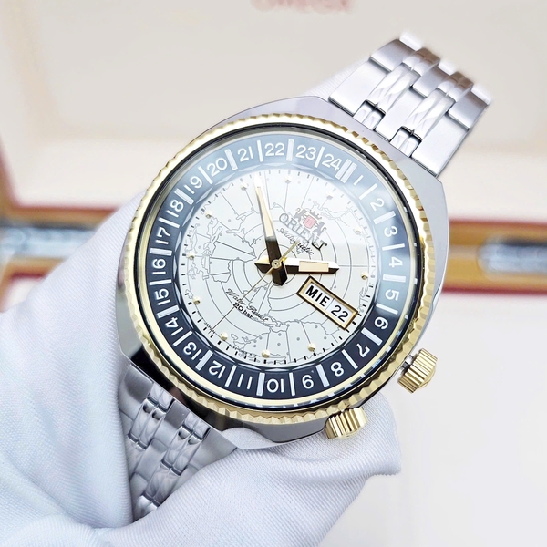 Orient Automatic Revival World Map RA-AA0E01S19B ( RN-AA0E01S )