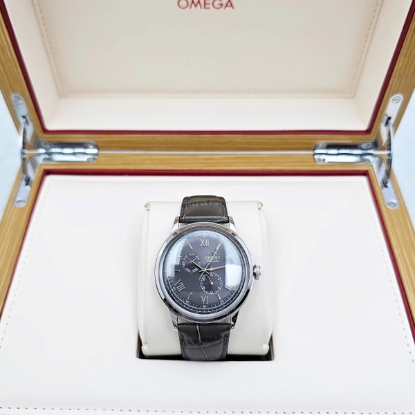 Orient Automatic RA-AK0704N10B Dây Da Vỏ Trắng Mặt Xám Bambino Gen 8